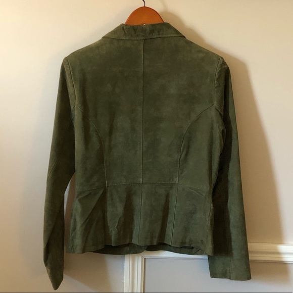Sueded leather jacket - Picture 3 of 3